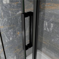 Posuvné sprchové dveře DIAMOND BLACK 116- 120x200 L/P varianta