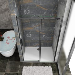 Posuvné sprchové dveře DIAMOND BLACK 116- 120x200 L/P varianta