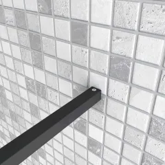 Vzpěra C90B, délka 900 mm, pro skla 6-10mm, černá 