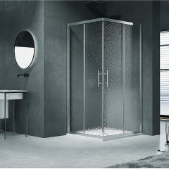 Sprchový kout čtvercový HK Simple Grape, 100x100, včetně vaničky