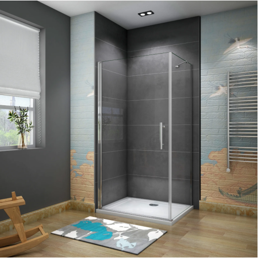 Sprchový kout SOLO D1 100x70x185 s jednokřídlými dveřmi