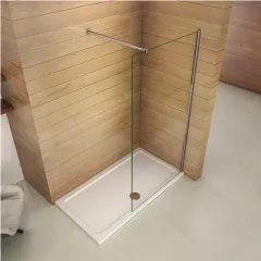 WALKIN zástěna SOLO W1 100x185, sklo čiré 