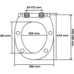 Wc sedátko AWD Interior Virina 1629