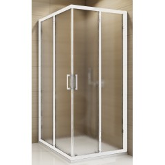 SanSwiss TOPAC 0700 04 22 Sprchový kout čtvercový 70×70 cm, bílá/durlux