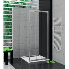 SanSwiss TOE3D 0700 50 07 Pravý díl sprchového koutu 70 cm, aluchrom/sklo