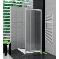 SanSwiss TOE3D 0900 01 22 Pravý díl sprchového koutu 90 cm, matný elox/durlux