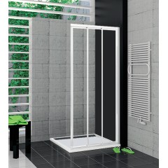SanSwiss TOE3D 0750 04 07 Pravý díl sprchového koutu 75 cm, bílá/sklo