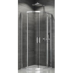 SanSwiss TOPR 55 090 50 07 Sprchový kout čtvrtkruhový 90×90 cm, aluchrom/sklo