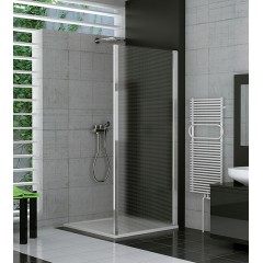 SanSwiss TOPF 1000 50 30 Boční stěna 100 cm, aluchrom/mastercarré