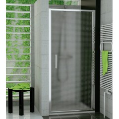 SanSwiss TOPP 0800 50 30 Jednokřídlé dveře 80 cm, aluchrom/mastercarré