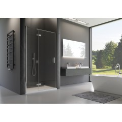 SanSwiss PU13PG 140 10 22 Sprchové dveře jednodílné 140 cm levé, chrom/durlux