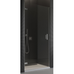 SanSwiss PUR1G 100 10 22 Jednokřídlé dveře 100 cm levé, chrom/durlux PUR1GSM11022