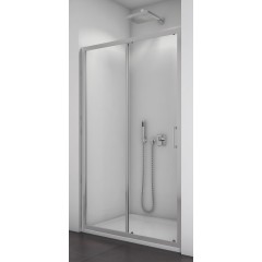 SanSwiss TOPS2 1200 01 07 Sprchové dveře jednodílné 120 cm, matný elox/sklo