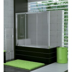 SanSwiss TOW3 G 1700 50 22 Vanové posuvné třídílné dveře, aluchrom/durlux