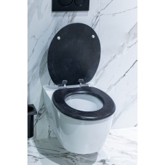 Wc sedátko se zpomalovacím mechanismem AWD Interior MDF Arona  1852