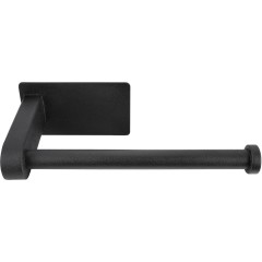 Držák toaletního papíru na nalepení, černý, AWD Interior 1773