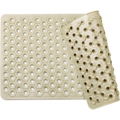 AWD Protiskluzová podložka s masážním mechanismem 70 x 39,5 cm, béžová 2018