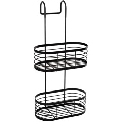 Drátěná police černá, závěsná AWD02081993