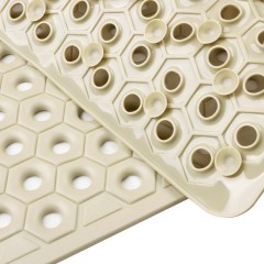 AWD Protiskluzová podložka s masážním mechanismem 70 x 39,5 cm, béžová 2018