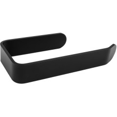 Držák toaletního papíru na nalepení, černý, AWD Interior 1799