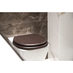 Wc sedátko se zpomalovacím mechanismem AWD Interior MDF venge 1098