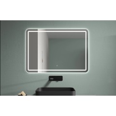 Koupelnové LED zrcadlo Retano - 100x70 cm