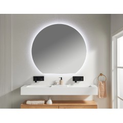 Koupelnové LED zrcadlo Rondo - Ø 120 cm
