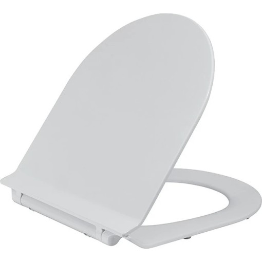 WC sedátko se zpomalovacím mechanismem Sedile - slim/UF - bílá lesklá - 36,4x4,9x42,7 cm