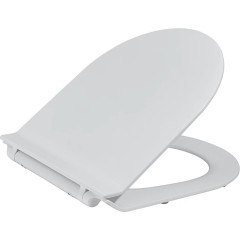 WC sedátko se zpomalovacím mechanismem Sedile - slim/UF - bílá lesklá - 36,4x4,9x42,7 cm