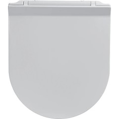 WC sedátko se zpomalovacím mechanismem Sedile - slim/UF - bílá lesklá - 36,4x4,9x42,7 cm