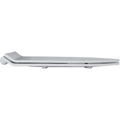 WC sedátko se zpomalovacím mechanismem Sedile - slim/UF - bílá lesklá - 36,4x4,9x42,7 cm