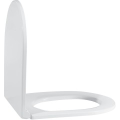 WC sedátko se zpomalovacím mechanismem Seggio - slim/UF - bílá lesklá - 36x4,2x43 cm