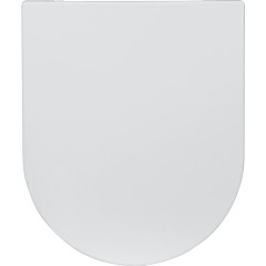 WC sedátko se zpomalovacím mechanismem Seggio - slim/UF - bílá lesklá - 36x4,2x43 cm