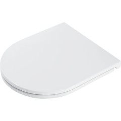 WC sedátko se zpomalovacím mechanismem Seggio - slim/UF - bílá lesklá - 36x4,2x43 cm