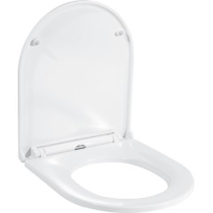 WC sedátko se zpomalovacím mechanismem Seggio - slim/UF - bílá lesklá - 36x4,2x43 cm