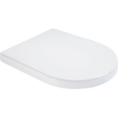 WC sedátko se zpomalovacím mechanismem Gabineto - bílá lesklá - 35,9x5x46,4 cm