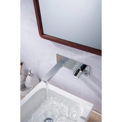 Umyvadlová podomítková baterie Gina - box - chrom