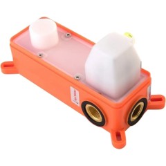 Umyvadlová podomítková baterie Gina - box - černá matná