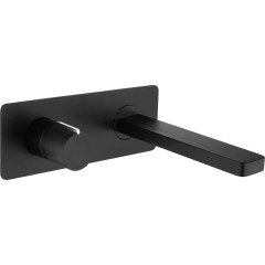 Umyvadlová podomítková baterie Gina - box - černá matná