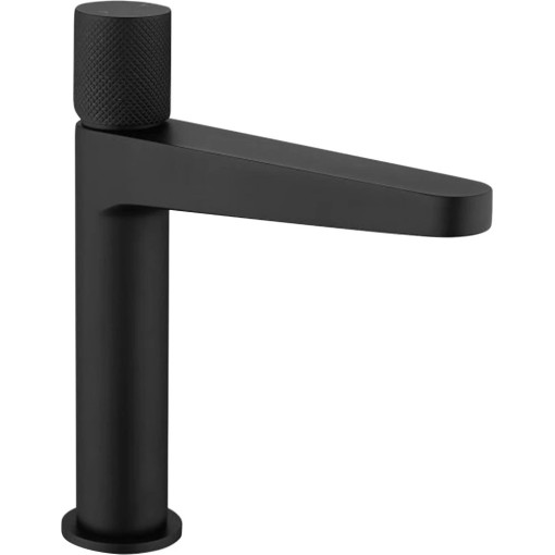 Umyvadlová stojánková baterie Loreta Grip - nízká - černá matná - 423586