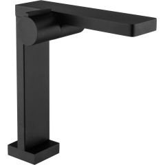 Umyvadlová stojánková baterie Gina - vysoká - černá matná