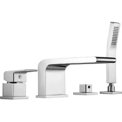 Vanová páková baterie na okraj vany Vespa - chrom