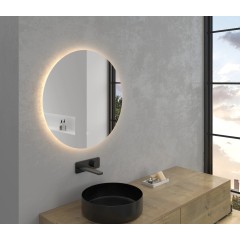 Koupelnové LED zrcadlo Specchio - Ø 60 cm