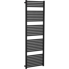 Koupelnový radiátor Vincenzo - boční připojení - 800W - černá matná - 1690x600 mm