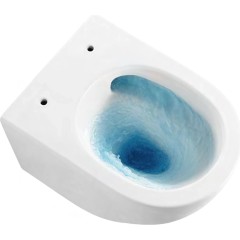 WC závěsné Cesso, Vortex + Slim/UF sedátko - bílá lesklá - 49x36 cm
