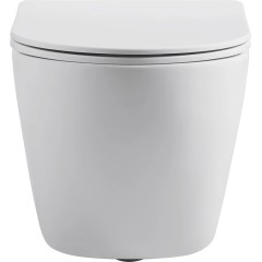 WC závěsné Cesso, Vortex + Slim/UF sedátko - bílá matná - 49x36 cm