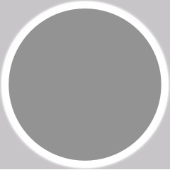 Koupelnové LED zrcadlo Lavoro - Ø80 cm