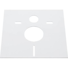 Zvukoizolační podložka pro WC závěsné - bílá - 42x39 cm