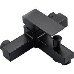 Vanová nástěnná baterie Elma - černá matná