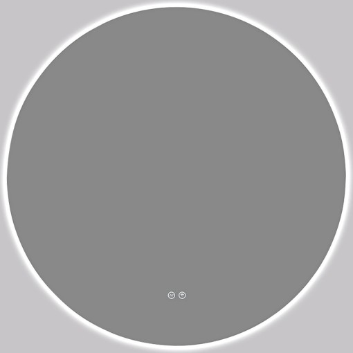 Koupelnové LED zrcadlo Verido - Ø 60 cm